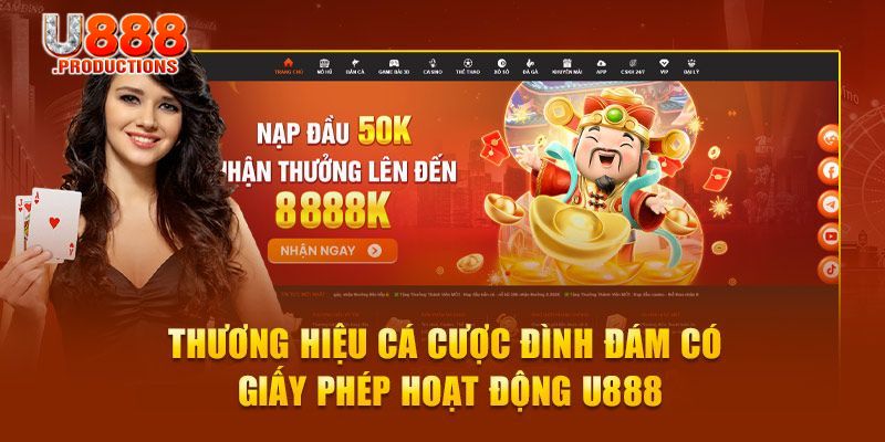 Vai trò của giấy phép hoạt động có mặt tại U888