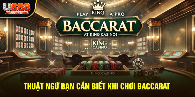 Khái niệm bạn cần biết khi chơi Baccarat